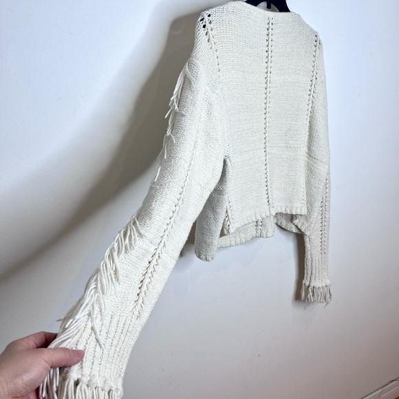 3.1 Phillip Lim Wool/Cashmere Blend Fringe Sweater - Picture 8 of 11